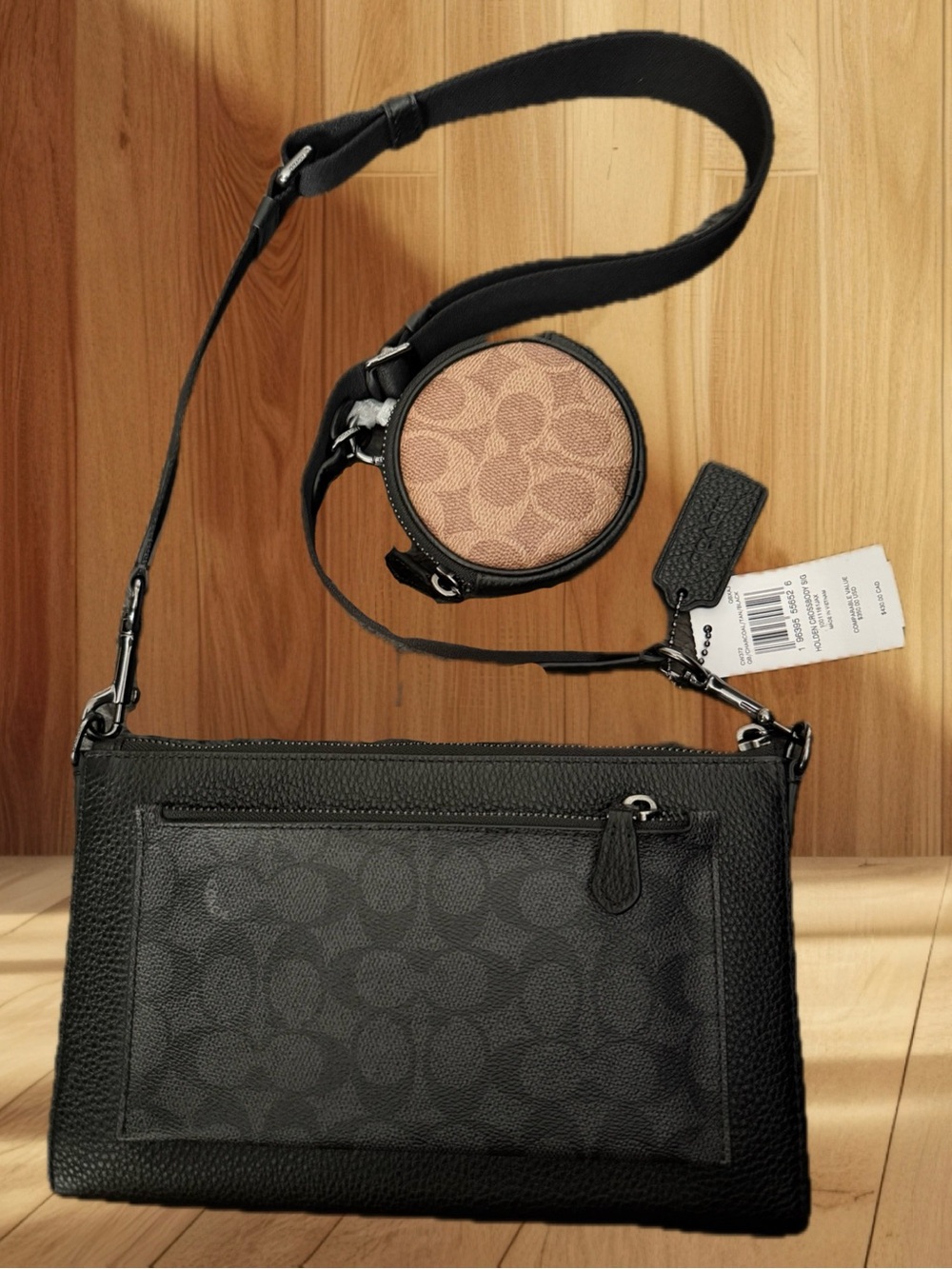 Coach Holden Crossbody CW372 Signature Canvas NWT